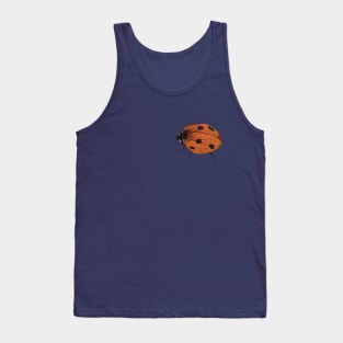 Embroidered Ladybug Tank Top